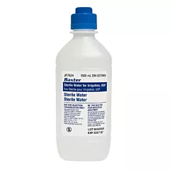 Sterile Water for Irrigation Pour Bottle 1000mL