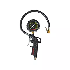 Topring Pistol Grip Dial Inflator Gauge, 0 to 90 PSI, 1 psi (63.711)
