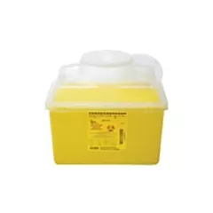 BD Nestable Sharps Container, Funnel Cap, 13.2L Yellow (VMBD300443)