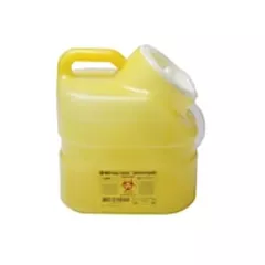 BD Sharps Container 10.3L Jaune, avec Cou Neck Décalé (VMBD300452)
