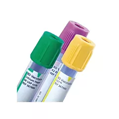 BD Vacutainer Plastic Blood Collection Tube with K2EDTA, 10ml Lv, 100/box (VMBD366643)