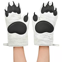 Fred Polar Bear Hands Oven Mitts