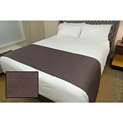 Foundation Signature Hospitality Bed Runners, Color Beaver-Twin 25
