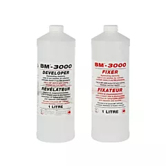 BM-3000 PRO Fixer & Developer Solution 3 x 1L of each/case