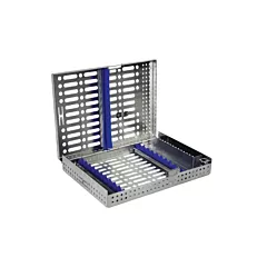 BMT GD Sterilization Cassette 10 Instrument with clip, accessory box, & needle capper