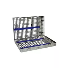 BMT GD Sterilization Cassette 20 Instrument with clips & accessory box 