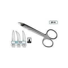 BMT Scissors Beebe Pointed and Sharp 110mm (VMBMT-DP-91)