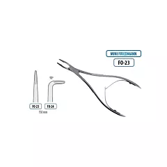 BMT Bone Rongeur Mini Friedmann Straight 150mm (VMBMT-FO-23)