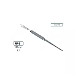 BMT Scalpel Handle #5 145mm (VMBMT-MA-B1)