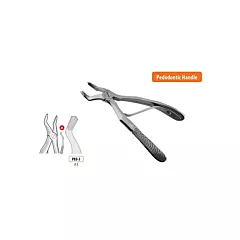 BMT Extraction Forceps Paediatric Handle for Upper Molars (VMBMT-PEB-3)