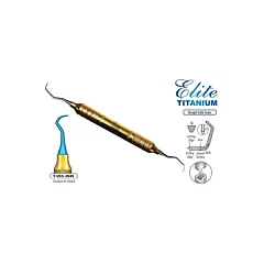 BMT Curette Scaler Elite # 204S Titanium (VMBMT-T-USS-204S)