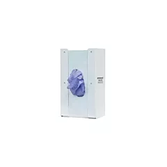 Cabinet Mount Glove Box Dispenser - Single, With Flexible Spring