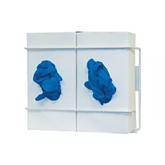 Glove Box Dispenser, Coated Wire, Double, 2/pkg (VMBOW-GL022-0613)