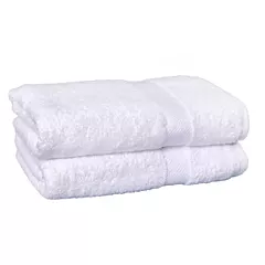 Breeze Luxury Egyptian Cotton Bath Sheet 6/PKG – 30x60 Size, 20lbs/dz Weight, Dobby Border in Classic White 