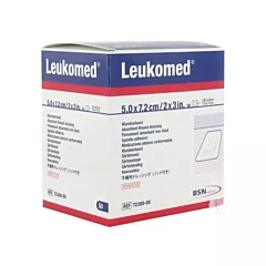BSN Leukomed Adhesive Dressing with Absorbent Pad 7.2cm x 5cm (3