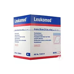 BSN Leukomed Adhesive Dressing with Absorbent Pad 8cm x 10cm (3-1/8
