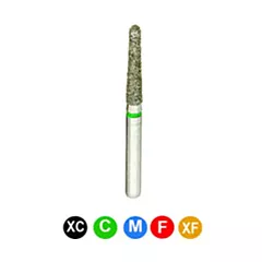 Crosstech Bur Round End Taper 856L/009, FG31 5/pkg