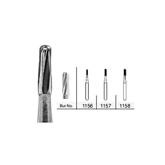 Beaver Burs Round End Fissure FG 1157, 10/pkg (VMBURS-FG1157-10)