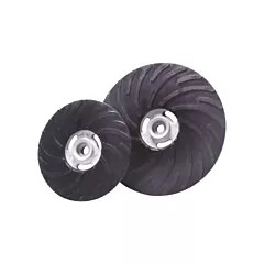 Merit Fibre Discs - Air Cooled Rubber Back Up Pads