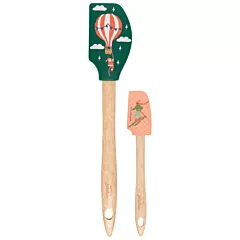 Jubilee Candy Cane Lane Spatulas, Set of 2