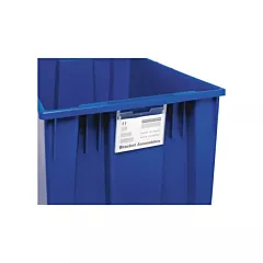 Quantum Storage System Label Holder for Stack & Nest Tote (SNH010)