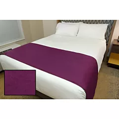 Foundation Signature Hospitality Bed Runners, Color Zantium
