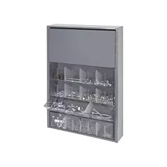 Durham Manufacturing Tilt Out Tray Cabinet, 19-1/16