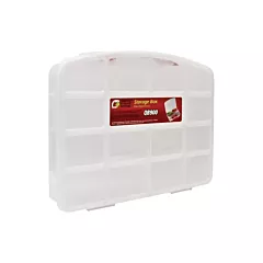 Quantum Storage System Bac de rangement clair avec compartiments, 13