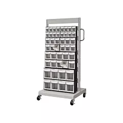 Kleton Mobile Tilt Bin Rack