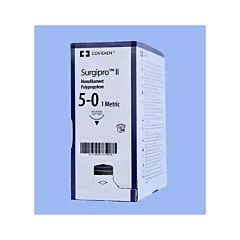 Medtronic Covidien SurgiPro II Suture Polypropylene Monofilament 5-0 P11, 18