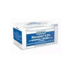 Cook Waite Marcaine 0.5% with epinephrine 1:200,000 injection (as bitartrate) 50/box