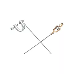 Lind Equipment Assemblages légers de câbles de masse et de mise à la terre - Pinces crocodile & petites pinces en c