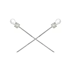 Lind Equipment Light-Duty Bonding & Grounding Wire Assemblies - Two 1/4