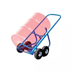 Morse Diable à barils pour terrain accidenté, 30 - 85 gal. US (25 - 70,8 gal. imp.), Acier, Pneumatique, Acier, plastique, fibre, overpack (160-WP)