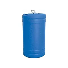 Mauser Packaging Polyethylene Drums -Tight Head, 15 US gal. (12.49 imp. Gal.), Unlined, Blue, Closed Top, 1H1/Y1.9/160 (NDSTP0009)