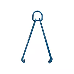 Kleton Horizontal Drum Lifting Hook, 55 US gal. (45 Imperial Gal.), Steel, 1 No. of Drums, 1000 lbs./454 kg, Steel