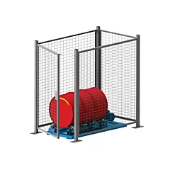 Morse Guard Enclosure Kit for Drum Tumbler Tilt to Load, Guard Enclosure Kit (GEK-310-3)