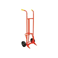 Wesco Chariot pour baril de série de luxe 20BTW, 30 - 55 gal. US (25 - 45 gal. imp.), Acier, Polyoléfine, Acier (240004)