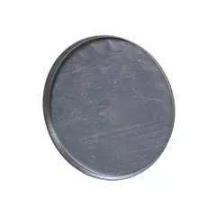 Vestil Couvercle pour baril fermé en acier galvanisé, 55 gal. US (45 gal. imp.), Argent (DC-235)
