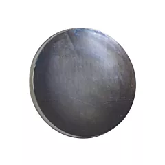 Vestil Couvercle pour baril ouvert en acier galvanisé, 55 gal. US (45 gal. imp.), Argent (DC-245)