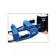 Morse Manipulateur de baril monté sur fourches Grip+Go à prise motorisée, 15 - 55 gal. US (12,5 - 45 gal. imp.), Acier, 1500 lb/680 kg (290F)