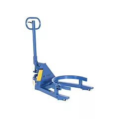 Vestil Portable Drum Jack, 55 US Gal. (45.8 Imperial Gal.), Steel, 1 No. of Drums, Steel (DRUM-55S)
