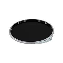 Vestil U.N. Rated Lever Lock Steel Pail Lid, 11-3/16