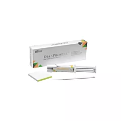 DiaDent Dia-ProSeal Root Canal Sealing Material Regular Kit 1003-201 Contains: 1 Syringe of 6.5 g Base + 9.5 g Catalyst, 1 Mixing Pad, and 1 Spatula (VMDIA-1003-201)