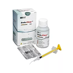 DiaDent Endo-Clear Set: Contains: 100 ml Endo-Clear Solution, 1 syringe of Diaflex and 3 disposable tips in blister package (VMDIA-2002-5001)