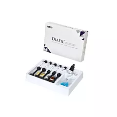 DiaDent DiaFil Light-Cured Nanohybrid Composite Starter Kit, 5x4g syringe + more (VMDIA-A2001-110X)