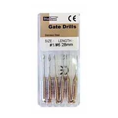 Diadent Gates Glidden Drills #4,  32mm 6/pack (VMDIA-531-204)