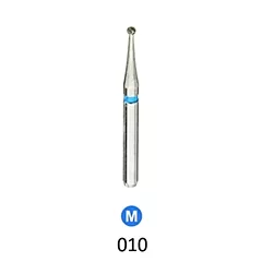 ValuDiamond Burs Round 801-010 Medium Grit 10/pkg (VMV-801-010M)
