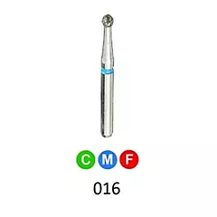 ValuDiamond Burs Round 801-016, 10/pkg (VMV-801-016X)