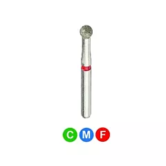 ValuDiamond Burs Round 801-023, 10/pkg (VMV-801-023X)